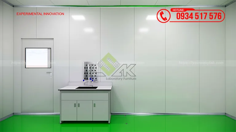 Thiết kế phòng lab nhà máy Công ty TNHH Cà Phê Outspan Việt Nam