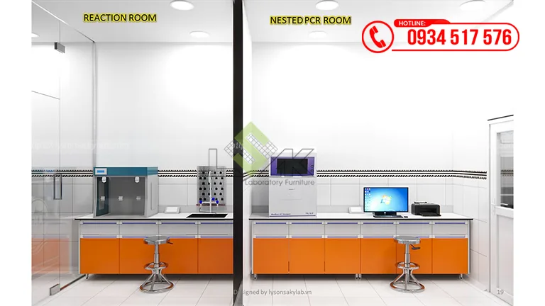 Thiết kế phòng thí nghiệm Trung tâm Nghiên cứu Đổi mới Thủy sản Công ty TNHH Sunjin Vina