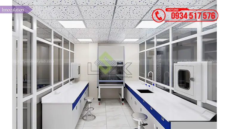 Thiết kế phòng lab Công ty TNHH Control Union Việt Nam