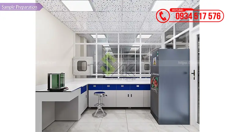 Thiết kế phòng lab Công ty TNHH Control Union Việt Nam