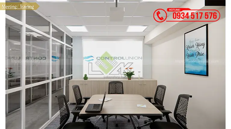 Thiết kế phòng lab Công ty TNHH Control Union Việt Nam