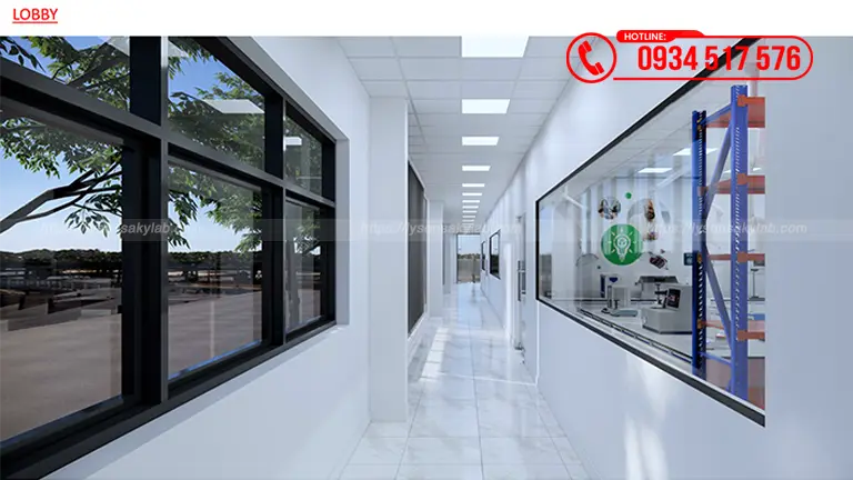 Thiết kế phòng lab Innovation Center Công ty TNHH Azelis Việt Nam