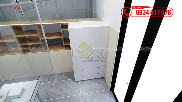 Thiết kế phòng lab kiểm nghiệm yến sào