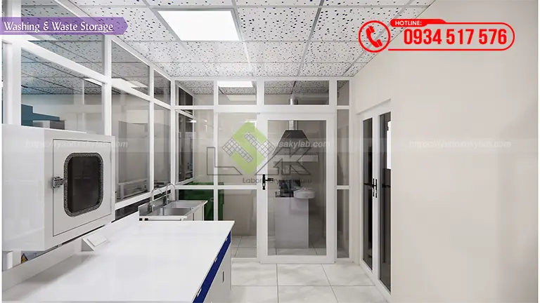 Thiết kế phòng lab Công ty TNHH Control Union Việt Nam