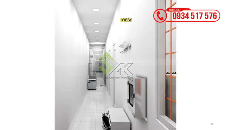 Thiết kế phòng thí nghiệm Trung tâm Nghiên cứu Đổi mới Thủy sản Công ty TNHH Sunjin Vina