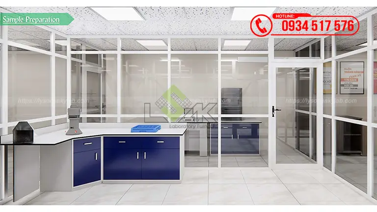 Thiết kế phòng lab Công ty TNHH Control Union Việt Nam