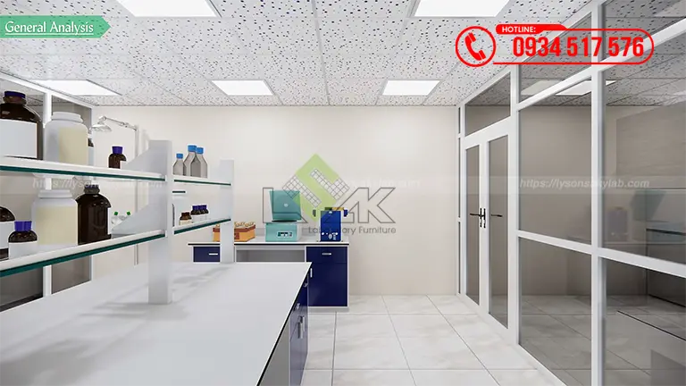 Thiết kế phòng lab Công ty TNHH Control Union Việt Nam