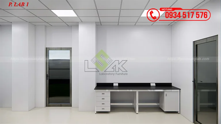 Thiết kế phòng lab Nhà máy hóa chất, thuốc nhuộm cho ngành dệt may Công ty TNHH Quốc Tế Kim Điền (J&J Dyestuff Group)