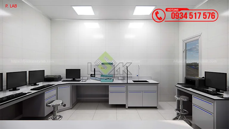 Thiết kế phòng xét nghiệm Bệnh viện Chợ Rẫy