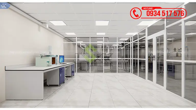 Thiết kế phòng lab Công ty TNHH Control Union Việt Nam