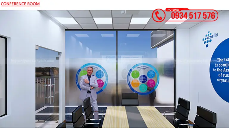 Thiết kế phòng lab Innovation Center Công ty TNHH Azelis Việt Nam