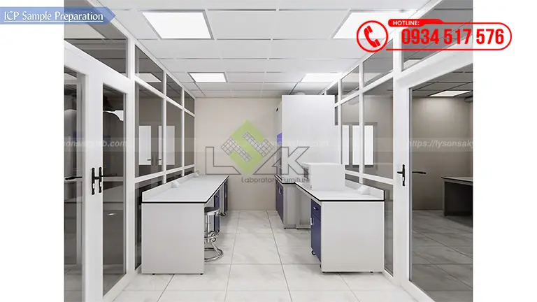 Thiết kế phòng lab Công ty TNHH Control Union Việt Nam