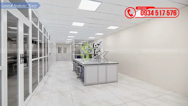 Thiết kế phòng lab Công ty TNHH Control Union Việt Nam