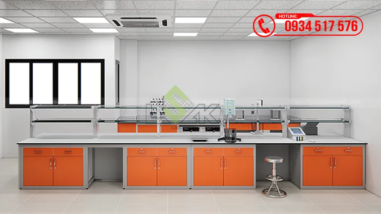 Thiết kế phòng lab R&D mỹ phẩm Công ty Cổ phần Ánh Sáng Châu Á (Asia Shine)