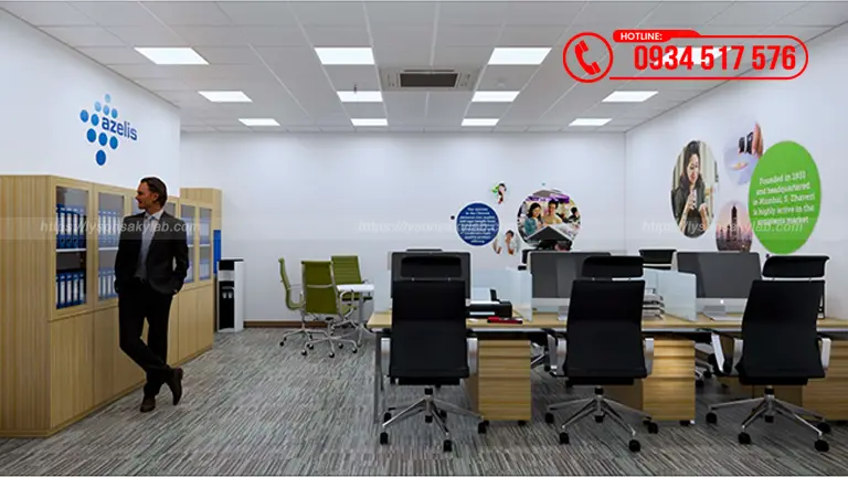 Thiết kế phòng lab Innovation Center Công ty TNHH Azelis Việt Nam