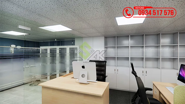 Thiết kế phòng lab R&D mỹ phẩm Công ty TNHH Matsumoto Trading Việt Nam
