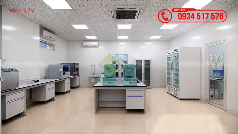 Thiết kế phòng xét nghiệm Bệnh viện Chợ Rẫy