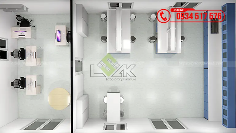 Thiết kế phòng lab R&D sữa và các sản phẩm từ sữa Công ty Cổ Phần Lothamilk