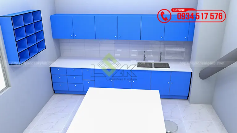 Thiết kế phòng lab kiểm nghiệm sữa và các sản phẩm từ sữa Công ty Cổ Phần Lothamilk
