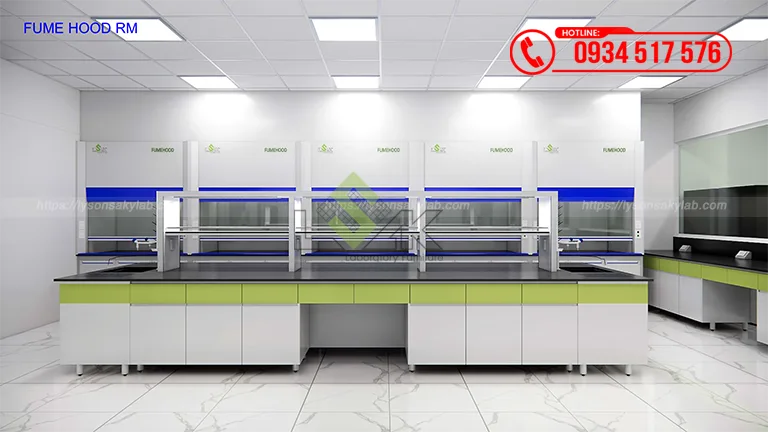 Thiết kế phòng lab R&D Nhà máy sản xuất thức ăn chăn nuôi Công ty TNHH De Heus
