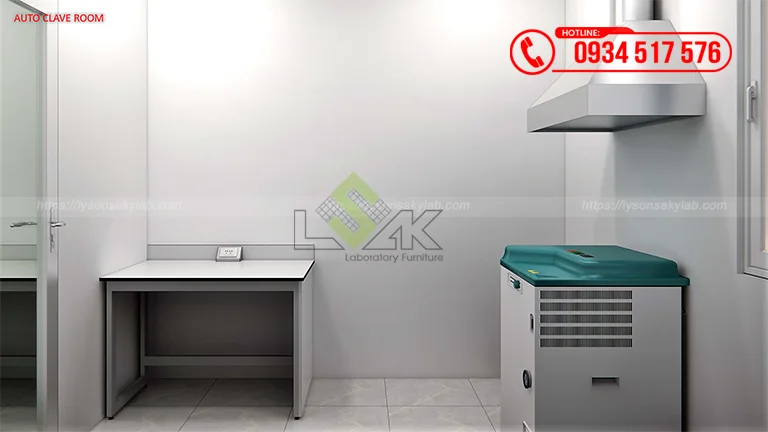 Thiết kế phòng lab QA, QC Nhà máy sữa Công ty Cổ phần Sữa Đà Lạt (Dalatmilk) giai đoạn 2