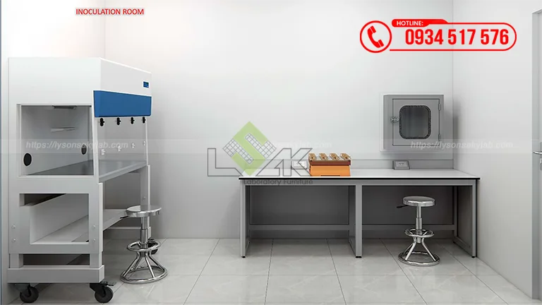Thiết kế phòng lab QA, QC Nhà máy sữa Công ty Cổ phần Sữa Đà Lạt (Dalatmilk) giai đoạn 2