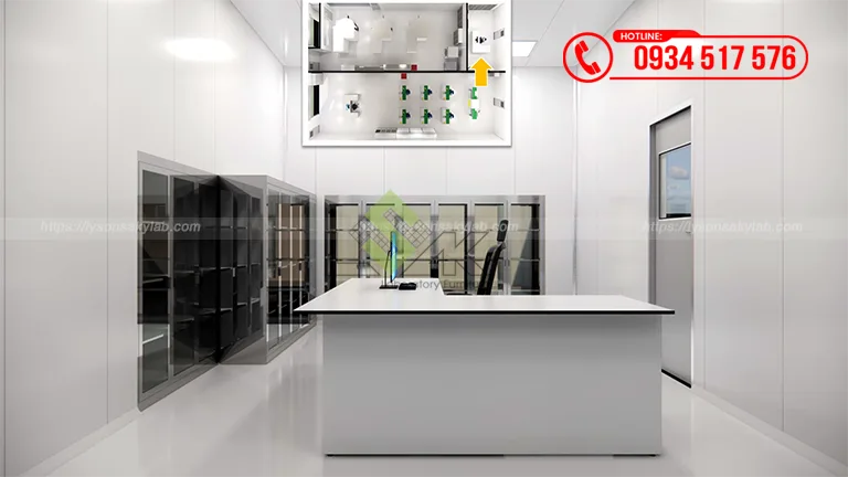 Thiết kế phòng lab Nhà máy Công ty TNHH Trelleborg Sealing Solutions Việt Nam