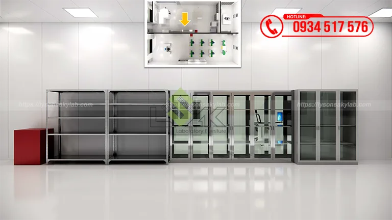 Thiết kế phòng lab Nhà máy Công ty TNHH Trelleborg Sealing Solutions Việt Nam
