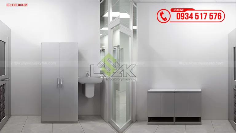 Thiết kế phòng lab QA, QC Nhà máy sữa Công ty Cổ phần Sữa Đà Lạt (Dalatmilk) giai đoạn 2