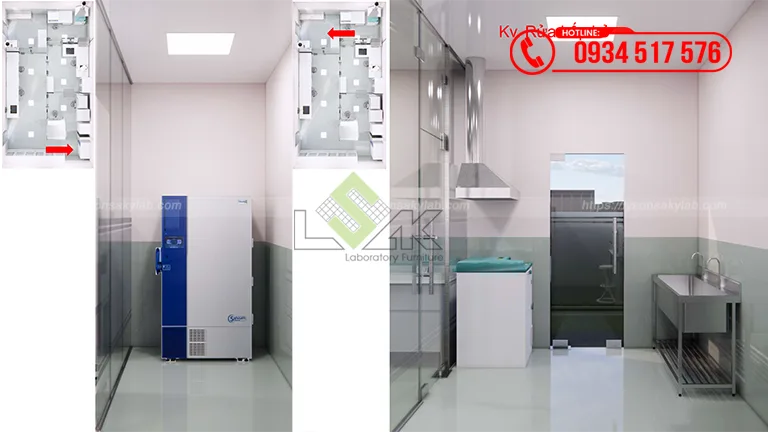 Thiết kế phòng lab vi sinh Trường Đại học Quy Nhơn