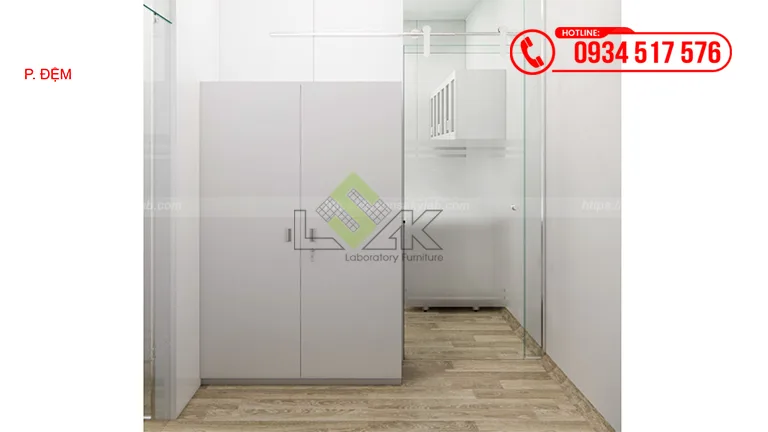 Phòng đệm thiết kế phòng lab R&D Công ty Cổ Phần Sữa VitaDairy Việt Nam