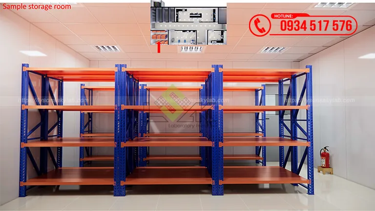 Thiết kế phòng lab Nhà máy Nhiệt điện BOT Vân Phong 1