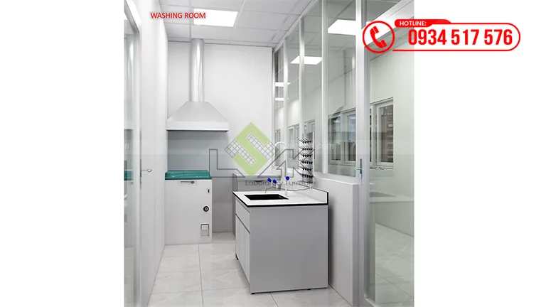 Thiết kế phòng lab QA, QC Nhà máy sữa Công ty Cổ phần Sữa Đà Lạt (Dalatmilk) giai đoạn 2