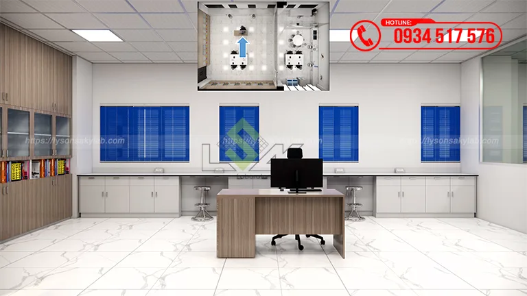 Thiết kế phòng lab R&D thực phẩm Nhà máy Công ty Cổ Phần Quốc Tế Thực Phẩm Lựa Chọn Đỉnh