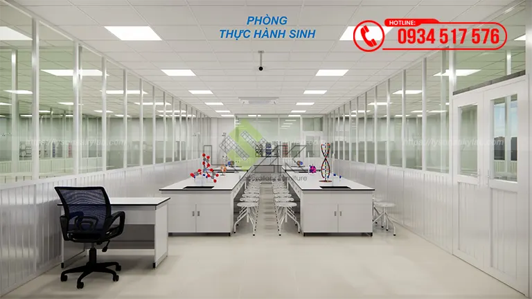 Thiết kế phòng thí nghiệm Trường THPT Lê Quý Đôn - Long Bình Tân - IGC Đồng Nai