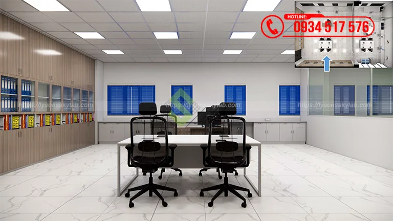 Thiết kế phòng lab R&D thực phẩm Nhà máy Công ty Cổ Phần Quốc Tế Thực Phẩm Lựa Chọn Đỉnh