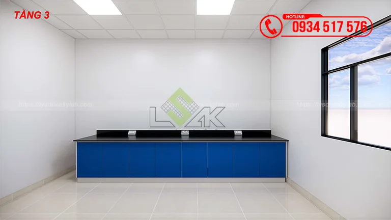 Thiết kế phòng lab nhà máy sản xuất hóa chất Công ty TNHH Loop Power (Giai đoạn 2)