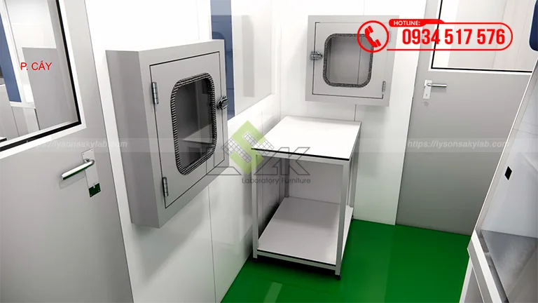 Thiết kế phòng lab R&D Công ty TNHH DNS Global