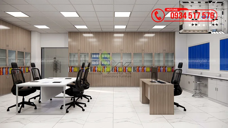 Thiết kế phòng lab R&D thực phẩm Nhà máy Công ty Cổ Phần Quốc Tế Thực Phẩm Lựa Chọn Đỉnh