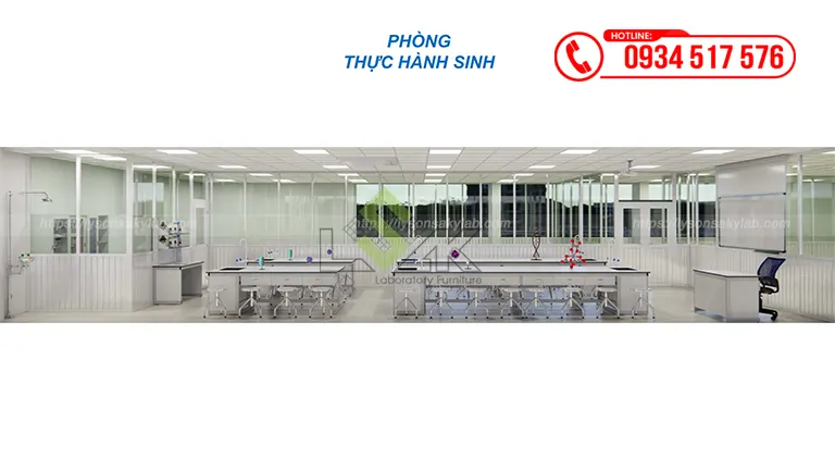 Thiết kế phòng thí nghiệm Trường THPT Lê Quý Đôn - Long Bình Tân - IGC Đồng Nai