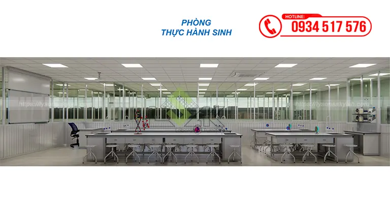 Thiết kế phòng thí nghiệm Trường THPT Lê Quý Đôn - Long Bình Tân - IGC Đồng Nai