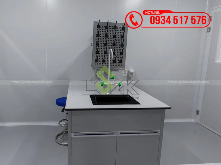 Giá phơi dụng cụ phòng lab