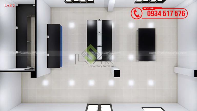 Thiết kế phòng lab nhà máy sản xuất hóa chất Công ty TNHH Loop Power (Giai đoạn 1)