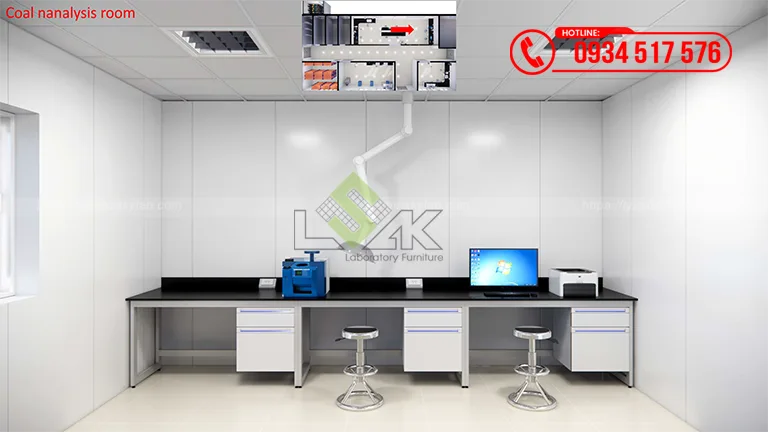 Thiết kế phòng lab Nhà máy Nhiệt điện BOT Vân Phong 1
