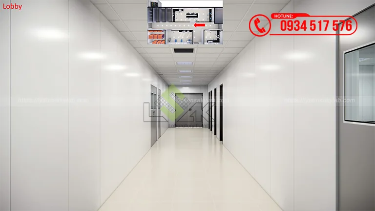 Thiết kế phòng lab Nhà máy Nhiệt điện BOT Vân Phong 1