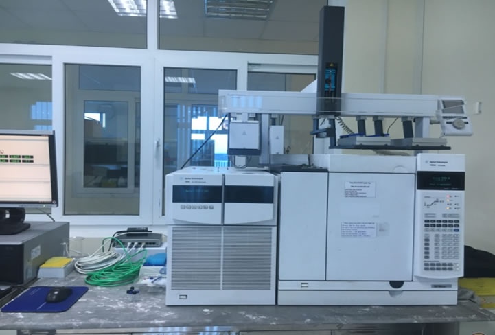Hệ thống sắc ký khí khối phổ GC-MS/MS phân tích dư lượng hóa chất bảo vệ thực vật