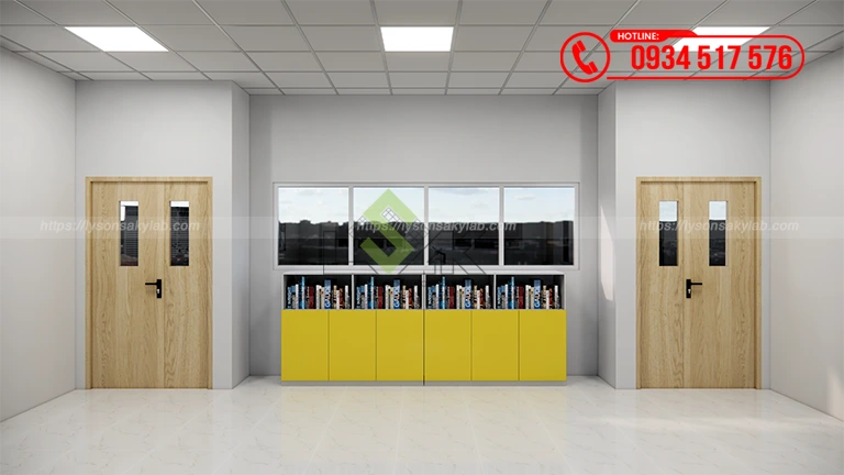 Thiết kế phòng thực hành thí nghiệm khoa học môn Lý - Hóa - Sinh - Công nghệ Trường liên cấp B.School