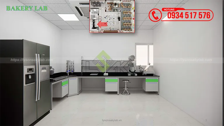 Thiết kế thất phòng lab R&D Nova Consumer Group