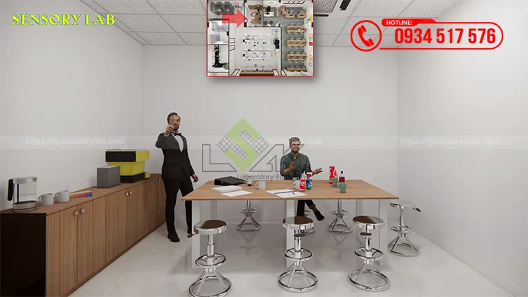 Thiết kế thất phòng lab R&D Nova Consumer Group