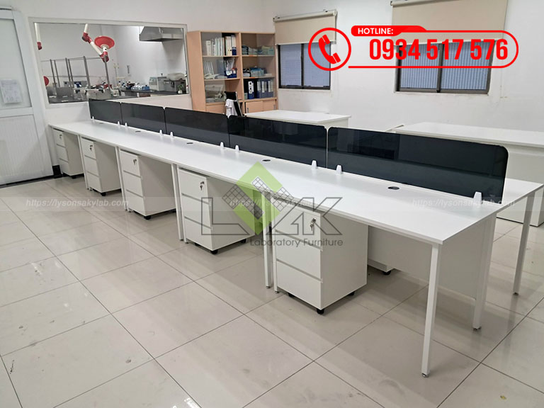 Thi công nội thất phòng lab Công ty TNHH Uni-President Việt Nam